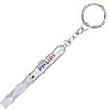 Silver Light Up Keychain Wand with Color Changing LED